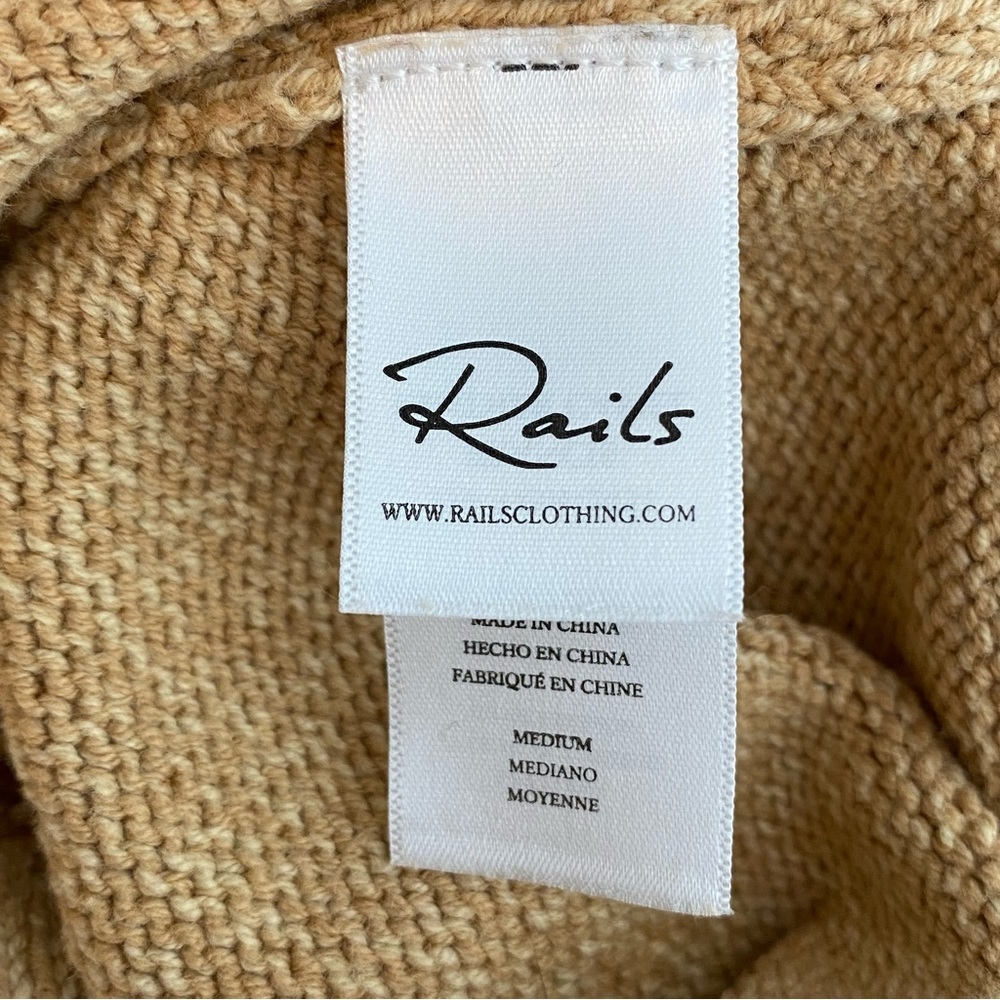 Rails Francis Fringe Sweater In Camel - image 8